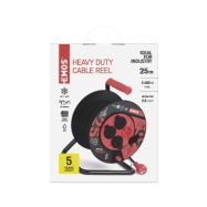 Prodlužovací přívod na bubnu - 4z 25m 3x2,5, gumový  P084253 - 9
