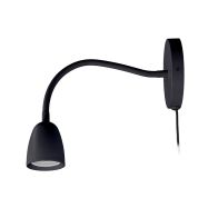 Solight LED nástěnná lampička, stmívatelná, 4W, 280lm, 3000K, černá - WO54-B - 5