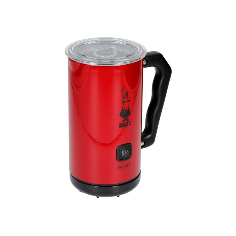 Bialetti MK02 napěňovač mléka červený - 1 Bialetti MK02 napěňovač mléka červený - 1