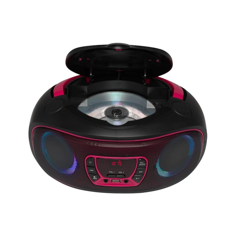 Denver TCL-212BT Pink - Rádio/CD/USB/Bluetooth - 1