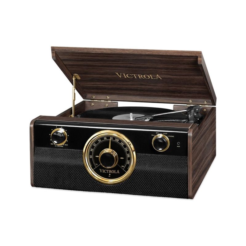 Victrola VTA-240B Gramofon hnědý - 1