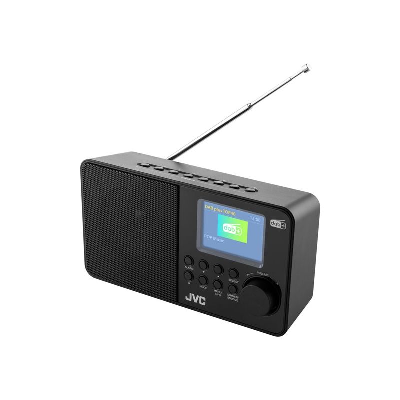 JVC Radiopřijímač DAB+ RA-E611B-DAB - 1