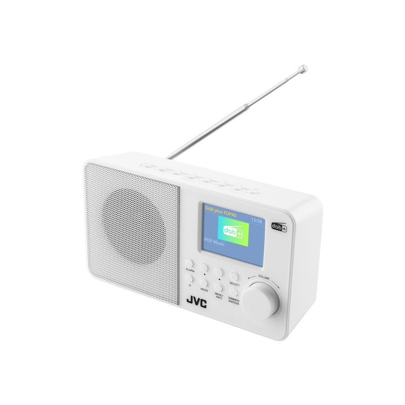 JVC Radiopřijímač DAB+ RA-E611W-DAB - 1