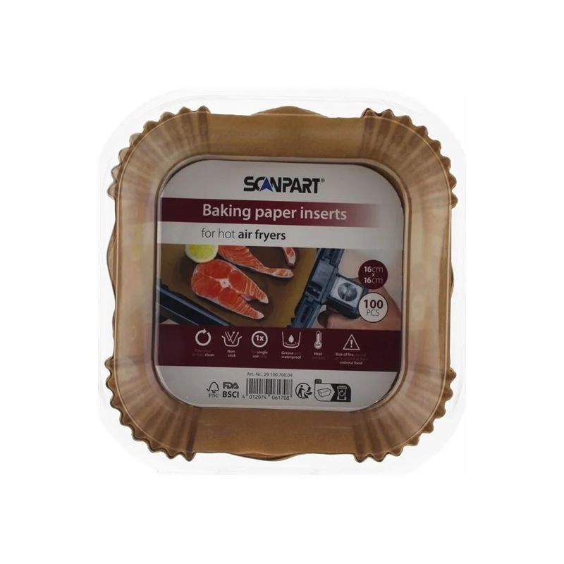 ScanPart papír na pečení pr.16cm 100ks - 1