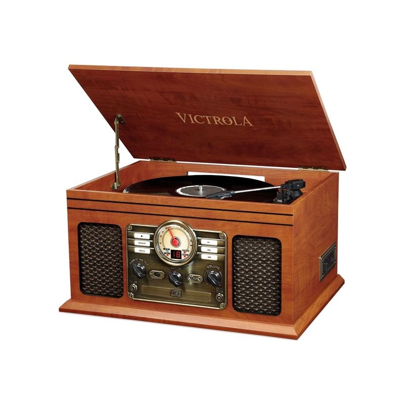Victrola VTA-200B Gramofon hnědý - 1