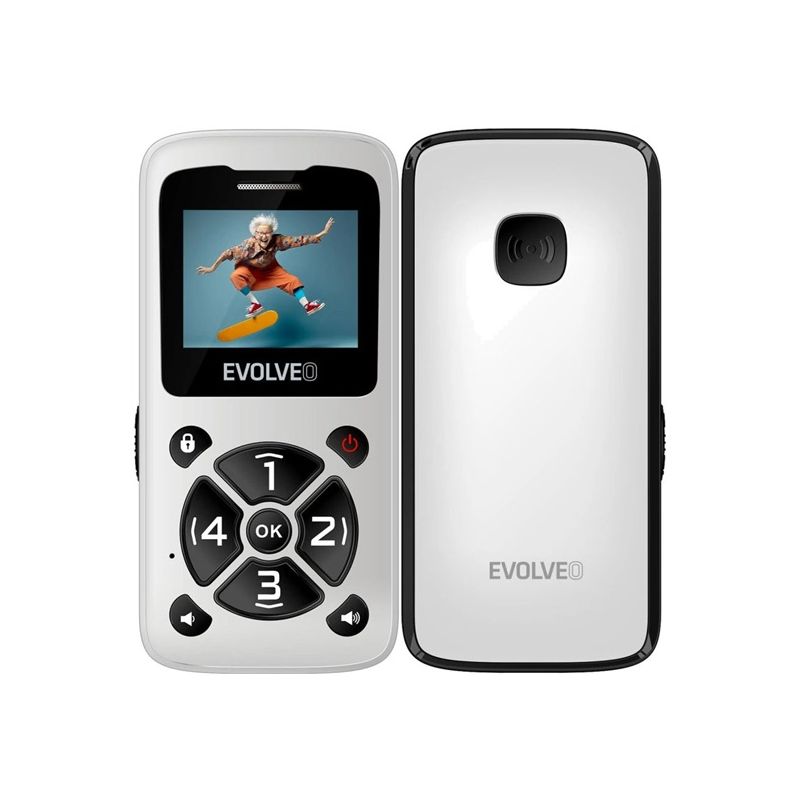 Evolveo EasyPhone ID White - 1 Evolveo EasyPhone ID White - 1