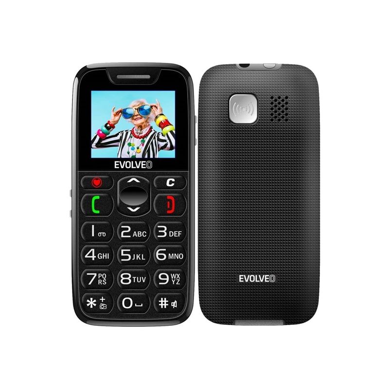 Evolveo EasyPhone Black - 1 Evolveo EasyPhone Black - 1