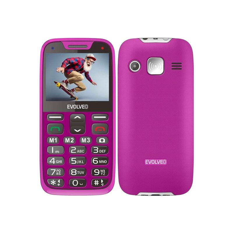 Evolveo EasyPhone XR Pink - 1 Evolveo EasyPhone XR Pink - 1