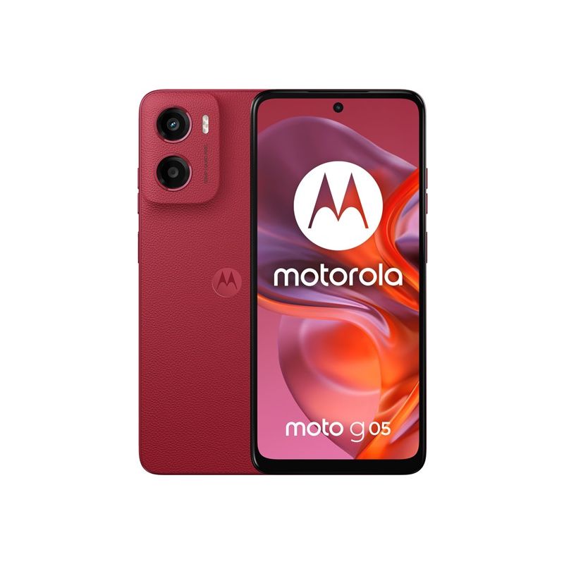 MOTOROLA Moto G05 4+128GB Plum Red - 1