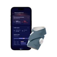 Owlet Dream Sock - Bedtime Blue - 1