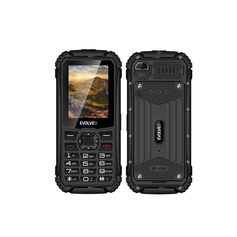Evolveo StrongPhone Q1 Black - 1 Evolveo StrongPhone Q1 Black - 1