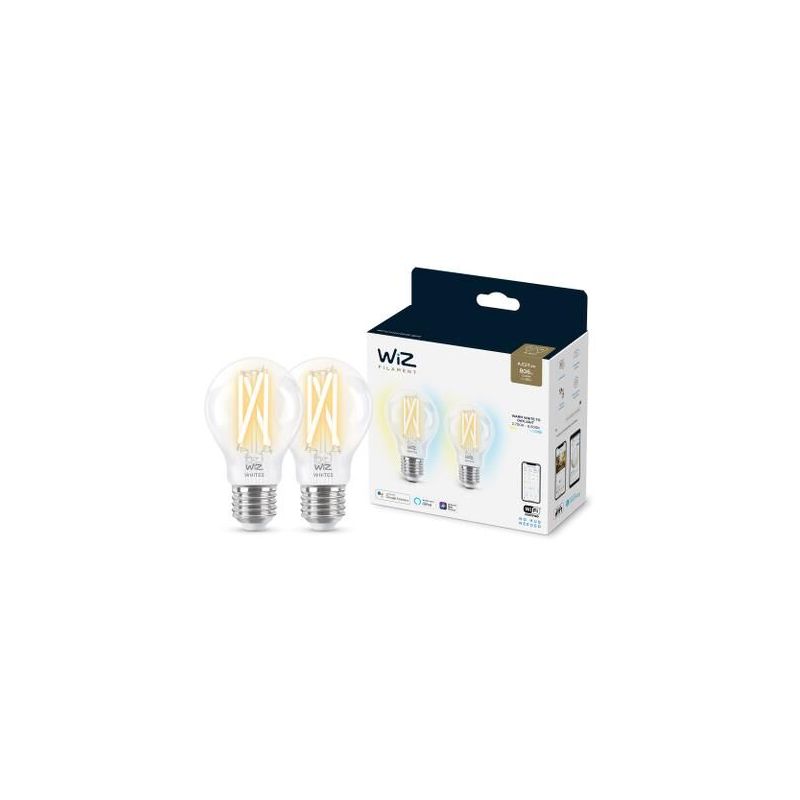 WiZ LED 2xE27 A60 F 8719514551053 27-65K - 1
