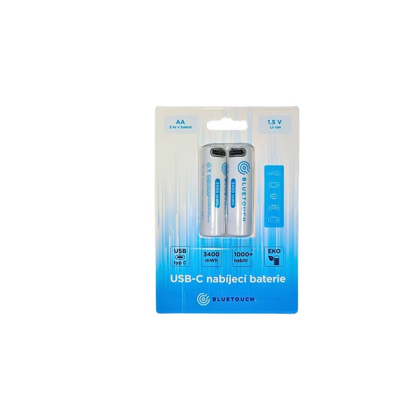 Bluetouch Nabíjecí baterie USB-C AA - 1