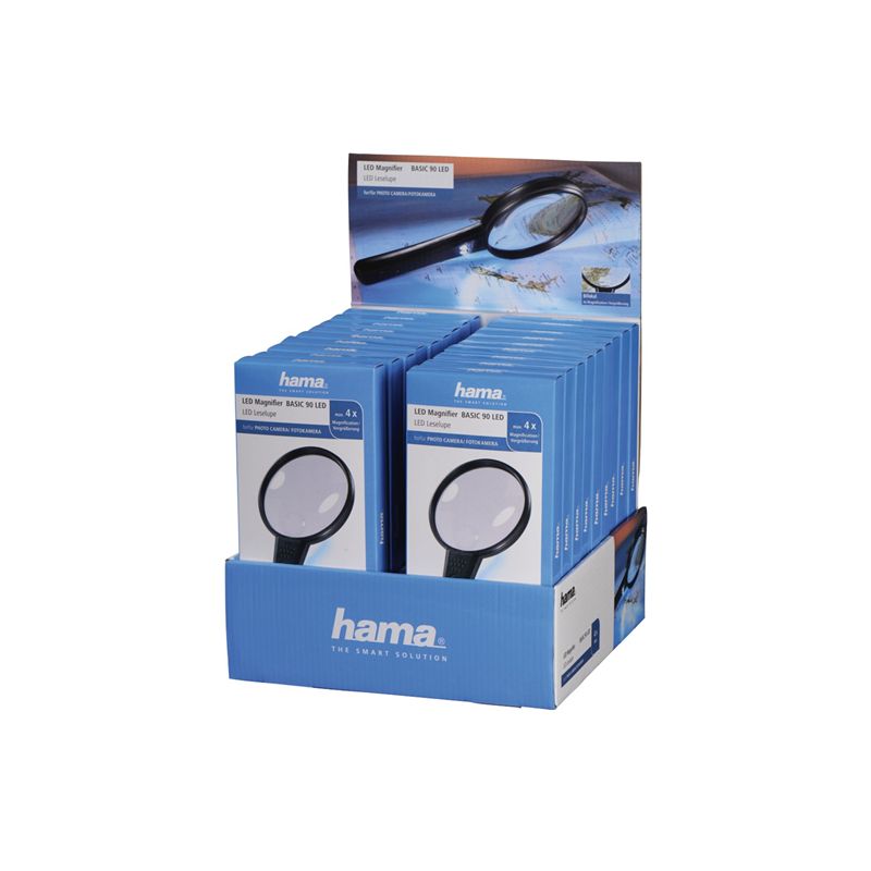 Hama Ruční Lupa Basic 90 Led, Balení 18 - 1
