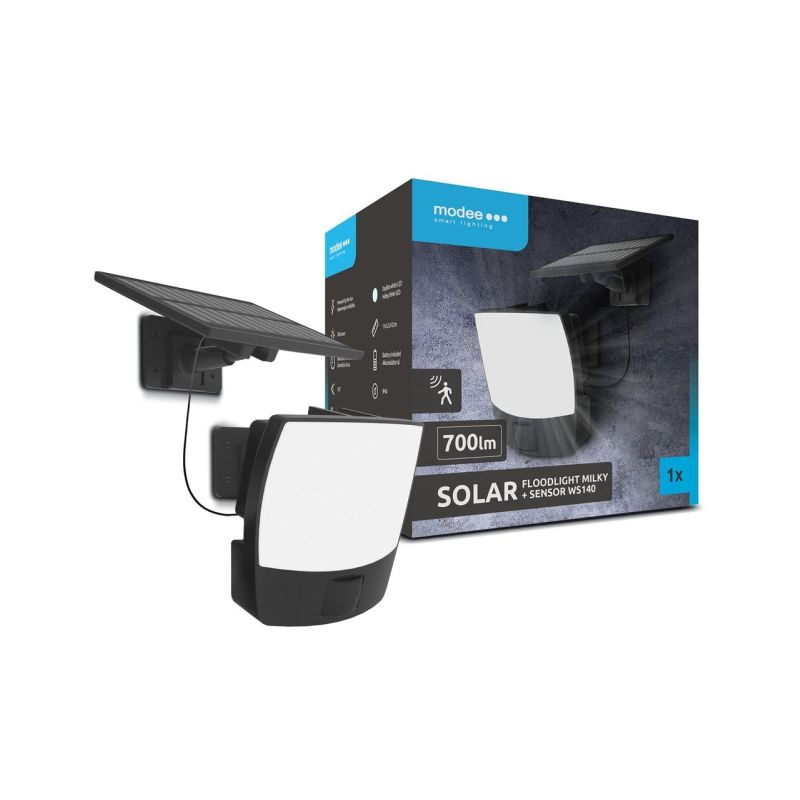 Svítidlo solární ML-WS140 LED nástěnné, reflektor - 1