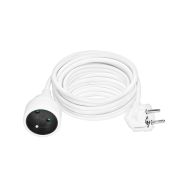Prodlužovací přívod - spojka, 1 zásuvka, 10m, 3 x 1,5mm2, bílá   PS06 - 4