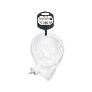 Prodlužovací přívod - spojka, 1z.  3m, 3 x 1,5mm2, bílá  PS03X - 4