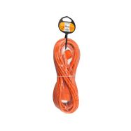 Solight prodlužovací přívod - spojka, 1 zásuvka, 10m, 3 x 1mm2, oranžová - PS16O - 2