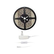 Solight LED světelný pás s testrem, 5m,  sada s 12V adaptérem, 4,8W/m, IP65, studená bílá - WM50-65T - 1