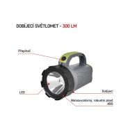 LED nabíjecí svítilna P2311, 300 lm, 2400 mAh - 3