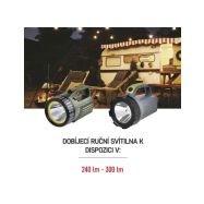 LED nabíjecí svítilna P2311, 300 lm, 2400 mAh - 4