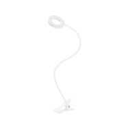 Solight LED stmívatelná stolní lampička s klipem bílá, 300lm, nastavitelná teplota světla, USB - WO66-W - 3
