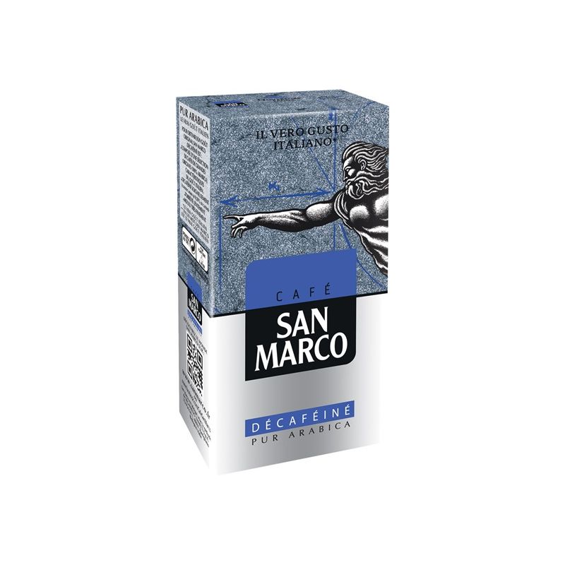 San Marco Décaféiné 250 g mletá - 1