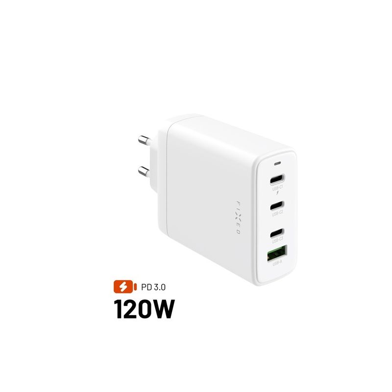 FIXED nabíječka 120W FIXCG120-3C1A-WH - 1