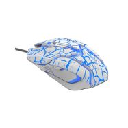 E-Blue Myš Auroza Gaming, bílá, herní - 1