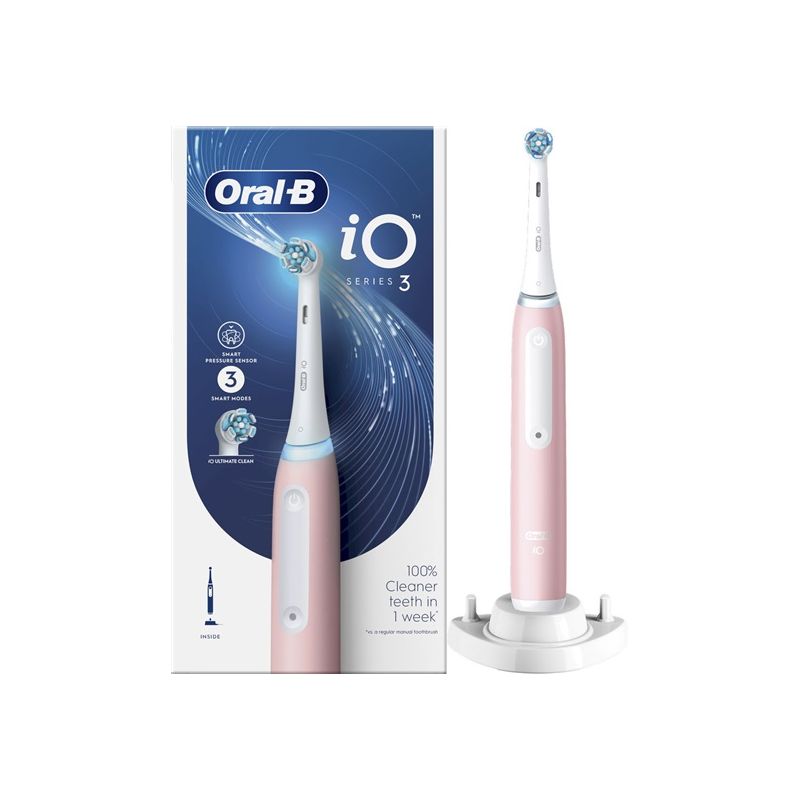 Oral-B Series iO 3 Blush Pink - 1 Oral-B Series iO 3 Blush Pink - 1