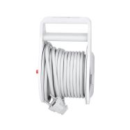 Solight prodlužovací přívod na bubnu 10m, 3 zásuvky, šedý kabel, 3x 1,0mm2 - PB25B - 4