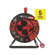 Prodlužovací přívod na bubnu - 4z 25m 3x2,5, gumový  P084253 - 12