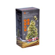 Solight LED venkovní vánoční řetěz, 50LED, 5m, 8 funkcí, IP44, 3x AA, teplá bílá - 1V53-WW - 3
