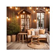 Solight venkovní řetěz s dekorativním LED žárovkami, 10x micro LED žárovka, 3m, 3xAA - 1V270 - 2