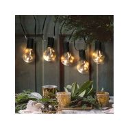 Solight venkovní řetěz s dekorativním LED žárovkami, 10x micro LED žárovka, 3m, 3xAA - 1V270 - 3