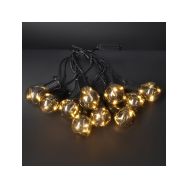 Solight venkovní řetěz s dekorativním LED žárovkami, 10x micro LED žárovka, 3m, 3xAA - 1V270 - 5