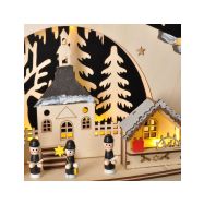 Solight LED dřevěný vánoční stromek s dekoracemi, 23x LED, přírodní barva, 64cm, 2x AA - 1V282 - 10