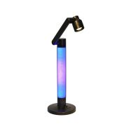 svít.stolní LEDdotyk.10W 3000-6000K+RGB černé - 2