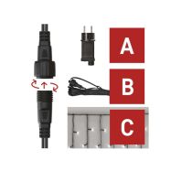 Emos D1CC03 LED rampouchy, 2,5m - 1