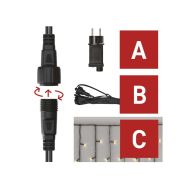 Emos D1CW02 LED rampouchy, 2,5 m - 1