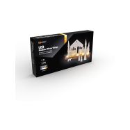 Solight LED zimní vesnička, modulární, 14 prvků, 10x LED, 2x AAA - 1V253 - 6