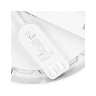 Solight LED mini panel koupelnový 2v1, 3CCT, podhledový/přisazený, 18W, 1530lm, IP54, bílá, kulatý - WD242-W - 11