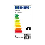 Solight LED mini panel koupelnový 2v1, 3CCT, podhledový/přisazený, 24W, 2040lm, IP54, bílá, kulatý - WD244-W - 14