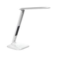 Solight LED stmívatelná stolní lampička s displejem, 7W, volba teploty světla, bílý lesk - WO43 - 12