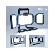 Solight LED reflektor 50W, přenosný, nabíjecí, 5000lm, oranžovo-černý - WM-50W-RE - 10 Solight LED reflektor 50W, přenosný, nabíjecí, 5000lm, oranžovo-černý - WM-50W-RE - 10