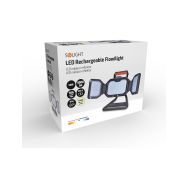 Solight LED reflektor 50W, přenosný, nabíjecí, 5000lm, oranžovo-černý - WM-50W-RE - 11 Solight LED reflektor 50W, přenosný, nabíjecí, 5000lm, oranžovo-černý - WM-50W-RE - 11