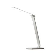 Solight LED stolní lampička stmívatelná, 12W, volba teploty světla, USB, bílý lesk - WO37-W - 1