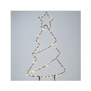 Solight LED venkovní dekorace vánoční stromeček, 85x LED, časovač, 68cm, 3x AA - 1V290 - 6