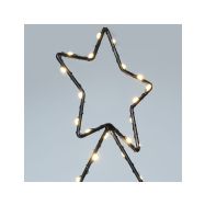 Solight LED venkovní dekorace vánoční stromeček, 85x LED, časovač, 68cm, 3x AA - 1V290 - 7