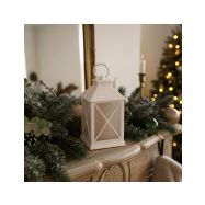 Solight LED vánoční lucerna bílá, 20cm, časovač, 2x AA - 1V288 - 6